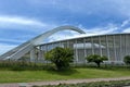 Moses Mabhida soccer stadium in Durban Royalty Free Stock Photo