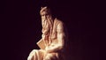 Moses Renaissance Italian Art Sculpture Royalty Free Stock Photo