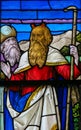 Moses - Stained Glass in Mechelen Cathedral