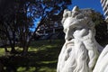 Moses statue in Myers Park Auckland