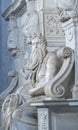 Moses statue in Rome Royalty Free Stock Photo
