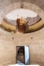 Moses and the Tablets, Mount Tabor Church, Palestine