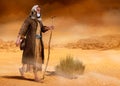 Moisés camina 