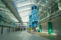 Inside Moscow Skolkovo Amaltea business center building Royalty Free Stock Photo