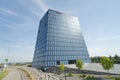 Moscow city Skolkovo futuristic building of Matrex office tower Royalty Free Stock Photo