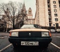 Moskvich 2141 Aleko made in USSR 1980s front wheel drive car