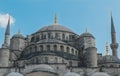 Moslem Blue Mosque Sultan Ahmet Cami in Istanbul Turkey