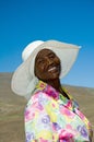 Mosotho Lady at work 2 Royalty Free Stock Photo