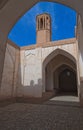 Mosque Agha Bozog in Kashan, windtower. Royalty Free Stock Photo