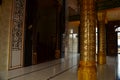 Mosque Architectural Intricate Marble And Mosaic Archway Inside Mosque