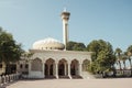 mosque in area Bastakiya old town with arabic architecture in Dubai, UAE Royalty Free Stock Photo