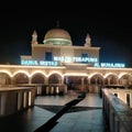 Mosque art building loktuan bontang borneo indonesia