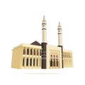 Mosque Jami bani ibrahim vector