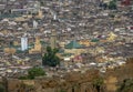 Mosque at Bab Guissa Gate in Fez - Morocco Royalty Free Stock Photo