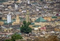 Mosque at Bab Guissa Gate in Fez - Morocco Royalty Free Stock Photo