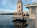 Mosque beach morning architecture modern building