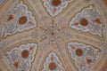 Mosque ceiling bolu Royalty Free Stock Photo