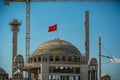 New mosque in Istanbul Royalty Free Stock Photo