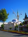 Mosque of the city of Kemer near near Ataturk boulevard