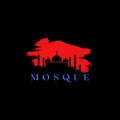 Mosque city logo design