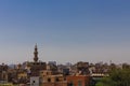 Mosque and City View , cairo in egypt Royalty Free Stock Photo