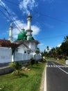 Mosque, Cloud and Road