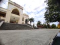 Mosque, courtyard, spacious yard building area