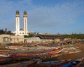 MOSQUE OF DIVINITY IN FRONT OF DAKAR BEACH