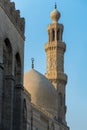 Mosque Dome and Minaret Royalty Free Stock Photo