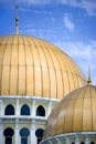 Mosque domes and minaret