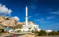 The Mosque at Europa Point in Gibraltar Royalty Free Stock Photo