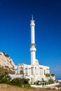 The Mosque at Europa Point in Gibraltar Royalty Free Stock Photo