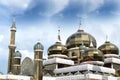 A striking photograph of the Crystal Mosque (Masjid Kristal) in Kuala Terengganu, Malaysia Royalty Free Stock Photo