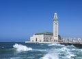 Mosque Hassan II in Casablanca Royalty Free Stock Photo