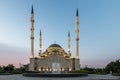 Mosque `Heart of Chechnya` at dawn