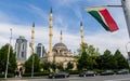 Mosque `Heart of Chechnya` Akhmad Kadyrov Mosque. Grozny, the capital of Chechen Republic