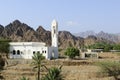 Mosque in the highlands of Ras al Khaimah, United Arab Emirates Royalty Free Stock Photo