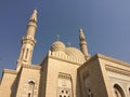 Mosque in Dubai. Royalty Free Stock Photo