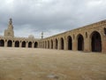 Mosque of Ibn Tulun in Cairo, Egypt - Holy Islamic site - Ancient architecture- Africa religious trip Royalty Free Stock Photo