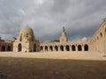 Mosque of Ibn Tulun in Cairo, Egypt - Holy Islamic site - Ancient architecture- Africa religious trip Royalty Free Stock Photo