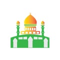 mosque icon logo vector design template