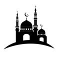 Mosque icon vector Illustration design template