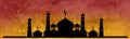 Mosque Illustrations concept background