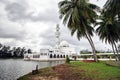 White Mosque on a lake