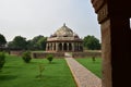 Mosque at Isa Khan Niyazi's tomb in Humayun Tomb complex Royalty Free Stock Photo