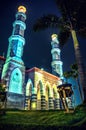 Mosque of Islamic places of worship Royalty Free Stock Photo