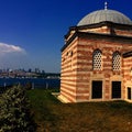 Mosque and Istanbul Royalty Free Stock Photo