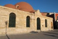 mosque of the janissaries in chania in crete (greece)