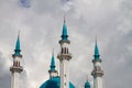 Mosque in Kazan Kul Sharif day summer in in the Republic of Tatarstan in Russia Royalty Free Stock Photo