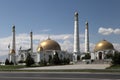 Mosque in Kipchak and mausoleum, in which the former president o